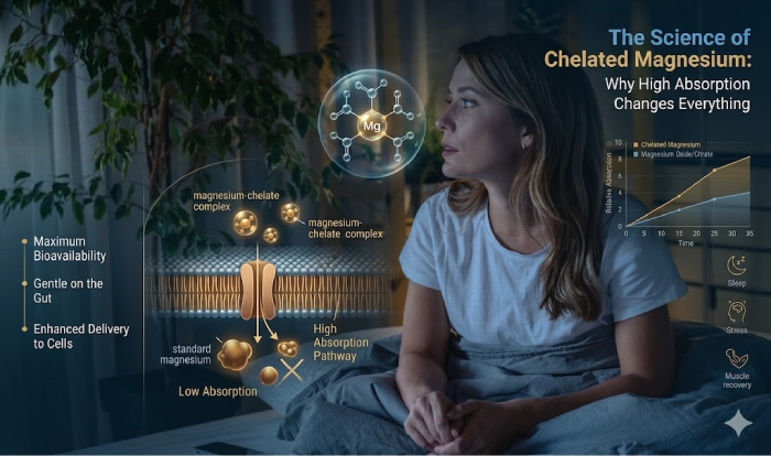 The Science of Chelated Magnesium: Why High Absorption Changes Everything
